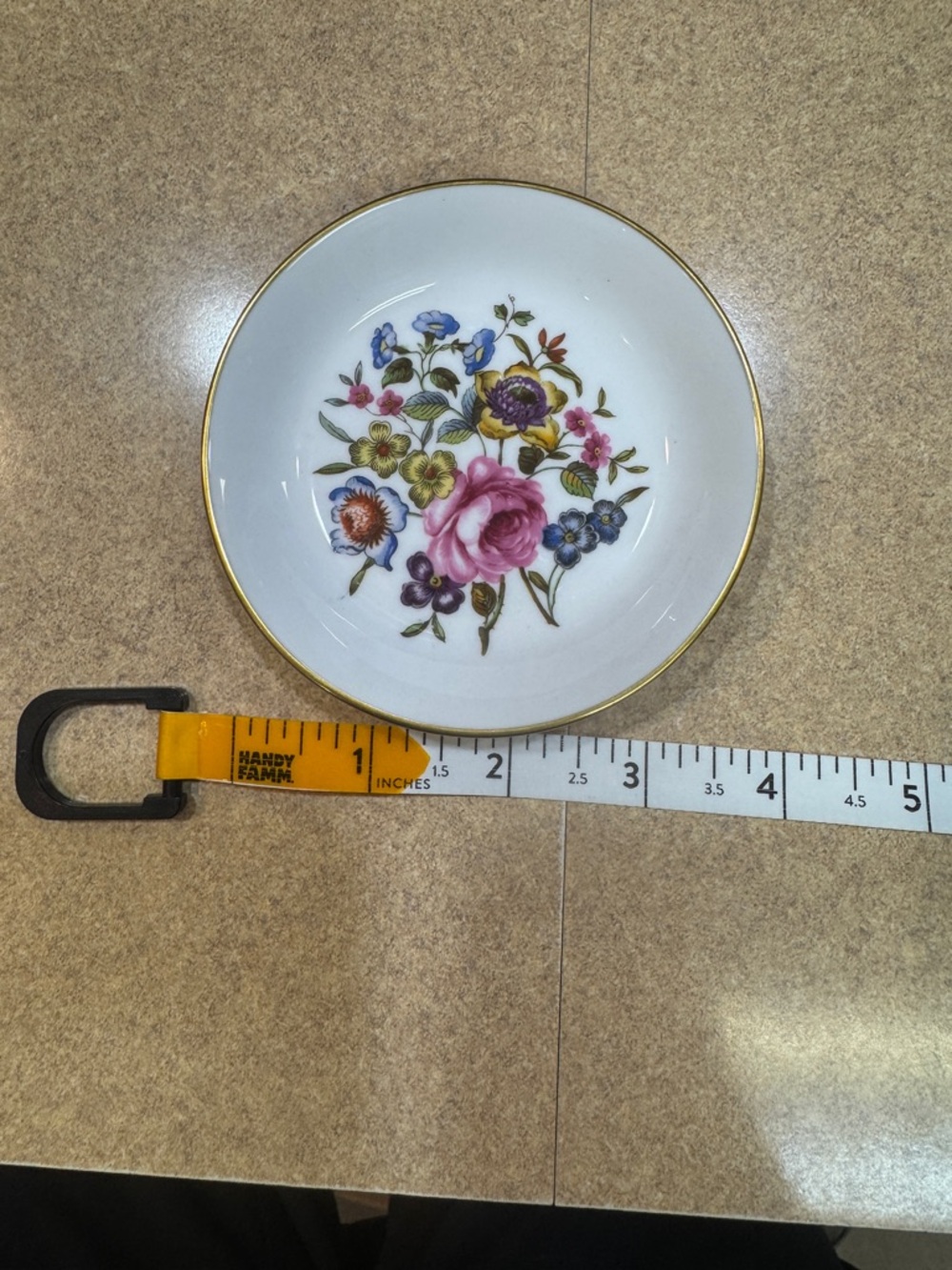 Fine Bone China Trinket Dish By Royal Worcester